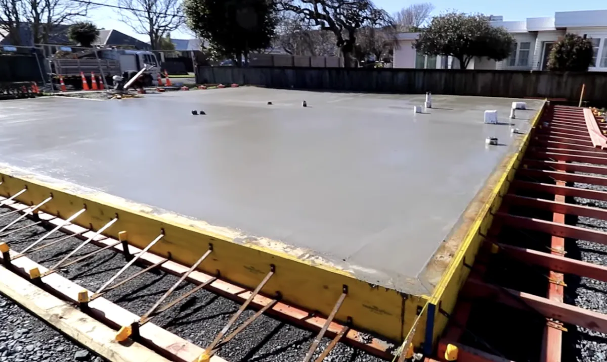 Fresh Patio Installation Trench Drain Project